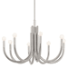 Kichler KK52550PN Polished Nickel Mid Sized Chandelier