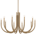 Kichler KK52551CPZ Champagne Bronze Large Foyer Chandelier