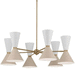 Kichler KK52566CPZGRG Champagne Bronze Large Foyer Chandelier