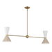 Kichler KK52569CPZGRG Champagne Bronze Mini Chandelier