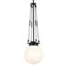 Kichler KK52582BK Black Down Light Pendant