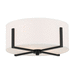 Kichler KK52593BK Black Flush Mount Ceiling Light