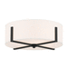 Kichler KK52594BK Black Flush Mount Ceiling Light