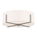 Kichler KK52594CLP Classic Pewter Flush Mount Ceiling Light