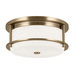 Kichler KK52595CPZ Champagne Bronze Flush Mount Ceiling Light