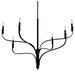 Kichler KK52674BK Black Large Foyer Chandelier