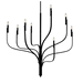 Kichler KK52675BK Black Large Foyer Chandelier