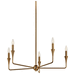 Kichler KK52689CPZ Champagne Bronze Mid Sized Chandelier