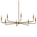 Kichler KK52691CPZ Champagne Bronze Large Foyer Chandelier