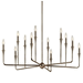 Kichler KK52692PN Polished Nickel Large Foyer Chandelier