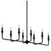 Kichler KK52693BK Black Large Foyer Chandelier