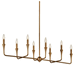 Kichler KK52693CPZ Champagne Bronze Large Foyer Chandelier