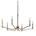 Kichler KK52695PN Polished Nickel Mid Sized Chandelier