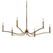 Kichler KK52696CPZ Champagne Bronze Large Foyer Chandelier