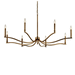 Kichler KK52697CPZ Champagne Bronze Large Foyer Chandelier