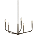 Kichler KK52717NI Brushed Nickel Mid Sized Chandelier