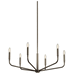 Kichler KK52718NI Brushed Nickel Mid Sized Chandelier