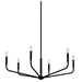 Kichler KK52719BK Black Large Foyer Chandelier