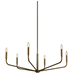 Kichler KK52719CPZ Champagne Bronze Large Foyer Chandelier