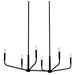 Kichler KK52721BK Black Large Foyer Chandelier