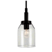 Kichler KK52725BK Black Mini Pendant