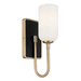 Kichler KK55161CPZ Champagne Bronze 1 Bulb Wall Sconce