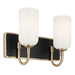 Kichler KK55162CPZ Champagne Bronze 2 Bulb Bathroom Light