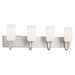 Kichler KK55164PN Polished Nickel 4 or more Bulb Bathroom Light