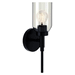 Kichler KK55183BK Black 1 Bulb Wall Sconce