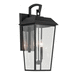 Kichler KK59120BKT Textured Black Outdoor Entrance Wall Light