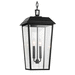 Kichler KK59122BKT Textured Black Outdoor Hanging Lantern