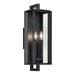 Kichler KK59132BKT Textured Black Outdoor Entrance Wall Light