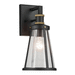 Kichler KK59146BKT Textured Black Outdoor Entrance Wall Light