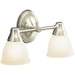 Kohler K11366-BN Vibrant Brushed Nickel 2 Bulb Bathroom Light