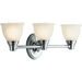 Kohler K11367-CP Polished Chrome 3 Bulb Bathroom Light