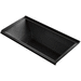 Kohler K1167-VBRW-7 Black 60'' x 30'' Soaking Tub