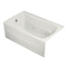 Kohler K1239-LA-0 White 60'' x 36'' Whirlpool Bath