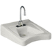 Kohler K12636-R-0 White Wall Hung Bathroom Sink