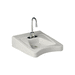 Kohler K12638-0 White Wall Hung Bathroom Sink