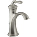 Kohler K193-4-BN Vibrant Brushed Nickel Single Hole Bathroom Sink Faucet