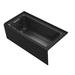 Kohler K1947-LA-7 Black 60'' x 30'' Whirlpool Bath