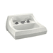 Kohler K2005-L-0 White Wall Hung Bathroom Sink