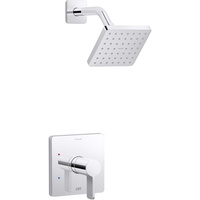  Parallel Shower Faucet Trim Trim Kit - Polished Chrome