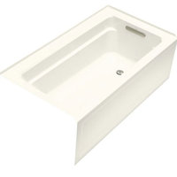  Archer 60'' x 32'' Soaking Tub - Biscuit