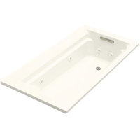  Archer 72"x 36" Whirlpool Bath - Biscuit