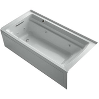  Archer 72"x 36" Whirlpool Bath - Ice Grey