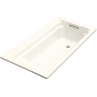  Archer 72" x 36" Soaking Tub - Biscuit