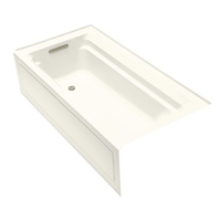  Archer 72" x 36" Soaking Tub - Biscuit