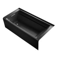  Archer 72" x 36" Soaking Tub - Black