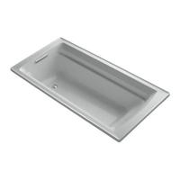 Soaking Tub 72 x 36 x 20-1/4